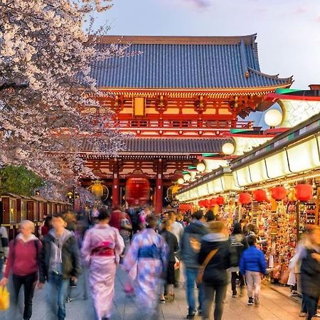 Appartamento 403 Oshiage Sta 3Mins Walk! Wi-Fi & Elevator 4Pax Tokyo Esterno foto